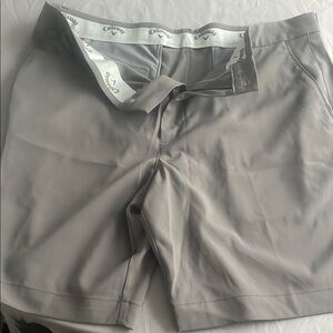 Callaway Light Gray Golf Shorts